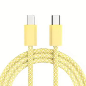 Wholesale Prices 1m <b>Type</b> <b>C</b> to <b>Type</b> <b>C</b> <b>Cable</b> 60w Fast <b>Charging</b> <b>Cable</b> Nylon Usb <b>C</b> <b>Cable</b> - Product Image 2