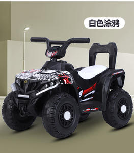 2025 Trend ürünleri çocuk elektrikli uzaktan kumanda Graffiti plaj arabası şarj edilebilir dört tekerlekli oyuncak arabalar sürülecek araç - Product Image 5