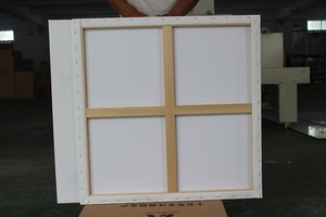 100*100 centimetri In Bianco borsa di <span class=keywords><strong>Tela</strong></span> di Grandi Dimensioni Su <span class=keywords><strong>Tela</strong></span> con Cornice In Legno per la decorazione Dipinti - Product Image 4