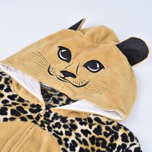 Enfants carnaval <span class=keywords><strong>nue</strong></span> anime fille léopard cosplay onesie pyjamas costumes - Product Image 3