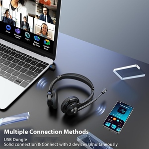 Nâng Cấp 2025 Bt Trung Tâm Cuộc Gọi Tiếng Ồn Hủy Bỏ Tai Nghe Với <span class=keywords><strong>Microphone</strong></span> Tùy Chỉnh Doanh Nghiệp Cấp Tai Nghe Không Dây - Product Image 4