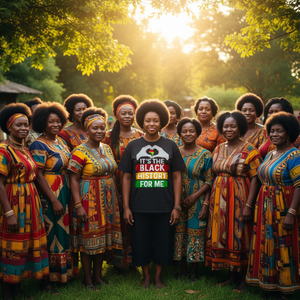 Camiseta Black History for Me para Mujeres Afroamericanas, Categoría Promocional - Product Image 3