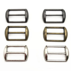 DWDP-BC03 내부 크기 17mm 합금 슬라이더 야구 모자 조정 가능한 등 벨트 금속 트라이 글라이드 버클 - Product Image 3