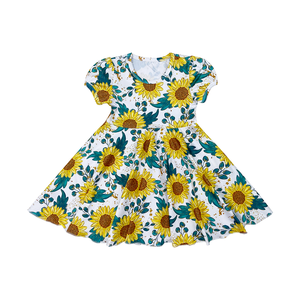 Qingli OEM Cute Toddler Easter <strong>Dress</strong> Baby Frock <strong>Girl</strong> <strong>Dress</strong> <strong>With</strong> Lace Hem Kids Clothes Wholesale China - Product Image 6
