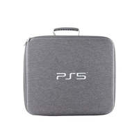 Étui de transport rigide en EVA BTX pour PS5 version Fat, compatible avec la console PS5 édition disque et numérique, gris noir