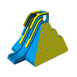 Ghiacciaio Gonfiabile Galleggiante con Scivolo |   Attrazione Gonfiabile Professionale Galleggiante per Parchi Acquatici |   Scivolo <span class=keywords><strong>Iceberg</strong></span> Resistente - Product Image 6