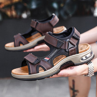 Sandales de randonnée pour hommes de haute qualité, sangle réglable, légères, amorti doux, confortables, chaussures décontractées d'été pour l'extérieur