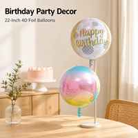 Décorations de fête sur le thème de l'espace, ballon gonflable en forme de navette spatiale de 22 pouces, ballon en feuille 4D, décorations pour enfants, fournitures pour fêtes éducatives
