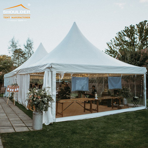 <span class=keywords><strong>Tente</strong></span> pagode durable pour <span class=keywords><strong>jardin</strong></span>, en aluminium et PVC blanc, tentes <span class=keywords><strong>de</strong></span> <span class=keywords><strong>jardin</strong></span> pour événements en plein air, 5x5, 3x3 - Product Image 2