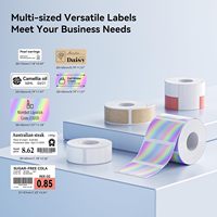 Étiquettes d'expédition permanentes imperméables M2/M3, durables, en argent métallisé laser, autocollantes avec forte adhérence et finition brillante