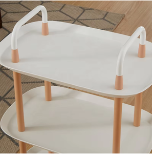 Chariot utilitaire à roulettes multi-niveaux, étagère de rangement, présentoir, organisateur de chambre, panier à légumes - Product Image 4