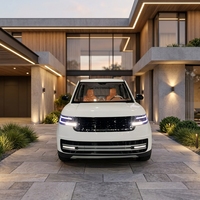 Grande voiture électrique 4x4 de type SUV, véhicule électrique à quatre roues à énergie nouvelle pour les trajets urbains
