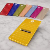 Palette à cils en acrylique en gros, multicolore, professionnelle, pour l'organisation des extensions de cils