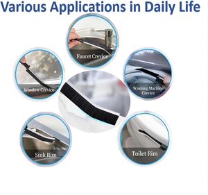 Factory Wholesale PP Material Cleaning <b>Brush</b> Hard Bristle Crevice Cleaner for Bathroom Kitchen Tile Dead Corner Crack <b>Dust</b> - Product Image 4
