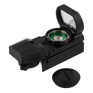 Focuhunter quang học Terra 1x22x33mm phản xạ 4 reticles Red/Green/Blue Dot Sight chống sốc sai miễn phí chiến thuật hoàn toàn - Product Image 5