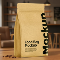 Pochette à fond carré personnalisée CM de 1L, 2L, 3L, 5L avec valve, pour emballage de jus et boissons, avec distributeur, sac à café de 1,5 gallon