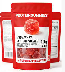 OEM/ODM Protéine de lactosérum hyperprotéinée pour le développement musculaire, saveur pastèque, bonbons moelleux hyperprotéinés à faible teneur en calories - Product Image 2