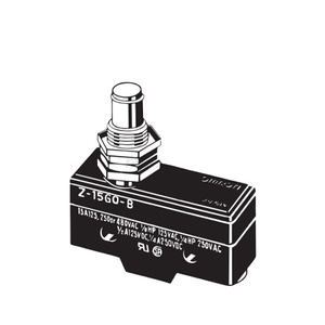 สวิตช์จำกัดตำแหน่งอุตสาหกรรมแบบปุ่มกด รุ่น Z-15GQ21-B สีดำ ราคาดี ขายส่ง ใช้กันทั่วไป - Product Image 2