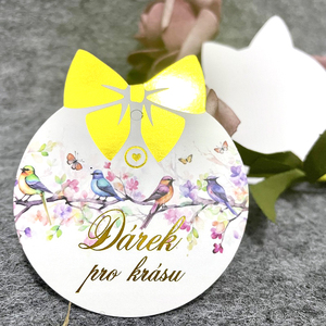 Luxury Custom Brand <strong>Gold</strong> Logo Eco Friendly Paper Clothing Swing Price Hang <strong>Tag</strong> Label <strong>with</strong> <strong>String</strong> - Product Image 2