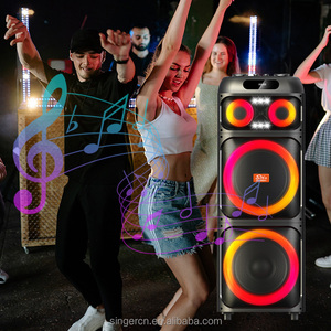 Altavoz de <span class=keywords><strong>Karaoke</strong></span> JQS9201, Altavoces Grandes para Fiestas al Aire Libre, Altavoz de <span class=keywords><strong>Karaoke</strong></span> de Alta Potencia con Micrófono y Bluetooth para el Hogar/Fiestas/Exterior - Product Image 5