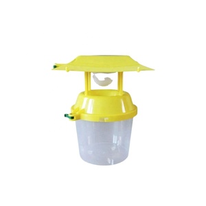 Piège à mites solaire en plastique solide pour jardin extérieur avec leurre phéromone pour le contrôle des mineurs de feuilles et des mites - Product Image 1