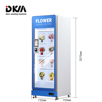 Distributeur automatique de bouquet de fleurs fraîches de réfrigérateur de DKM Chine à vendre