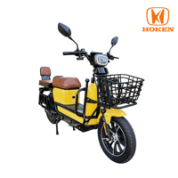 Scooter électrique S900 2000W 60/72V avec batterie au plomb, vitesse de 65 km/h, frein à disque double, cyclomoteur électrique avec panier avant