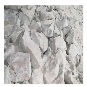 Top Grade High Whiteness Custom Size White Barite Ore For Chemical Industry Barytes Lumps Price