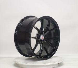 Rines de Aluminio Forjado de Alta Calidad de 21 Pulgadas, 5 Orificios, Negros, para Auto, ET 30mm, Diseño de 19 Radios, Nuevos Rines de 21 Pulgadas - Product Image 4