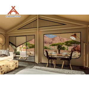 Tente <span class=keywords><strong>de</strong></span> <span class=keywords><strong>safari</strong></span> <span class=keywords><strong>de</strong></span> luxe à double couche Kawagebo Kamp, imperméable, pour toutes les saisons, pour hôtel <span class=keywords><strong>de</strong></span> villégiature en plein air - Product Image 5