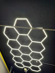 Xách tay rửa xe làm việc đèn tổ ong lục giác Led nhà để xe ánh sáng đèn đồ đạc để kiểm tra chi tiết - Product Image 6