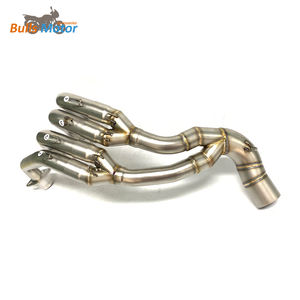 Bonne qualité CBR650R CB650R <span class=keywords><strong>Moto</strong></span> échappement avant tuyau d'échappement <span class=keywords><strong>Moto</strong></span> échappement pour <span class=keywords><strong>Honda</strong></span> cbr650f cb650f - Product Image 4