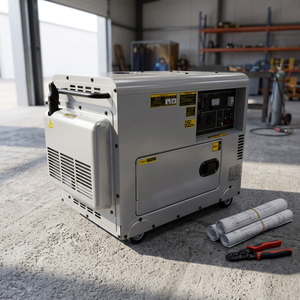 Practical DELBERT EP-100SE3 3 Series Super Silent Generator 480V Additional Electrical Adjustments High Quality - Product Image 1