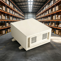 Deshumidificador Profesional de Techo de 360L/Día, Secador de Aire Comercial por Conductos para Sótanos, Almacenes y Bibliotecas