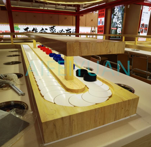 Automatische Klassieke Kaiten Sushi Band Transportband Systeem Sushi <span class=keywords><strong>Machine</strong></span> Met Halve Manen - Product Image 4