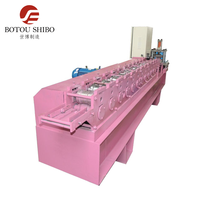 Machine de formage à froid automatique pour portes à enroulement en acier métallique, pour la production de lames de porte de haute précision