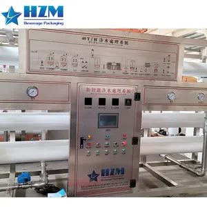 Industrial Drinking Water Treatment System / Ro Water Desalination Line / Well Water Treatment Equipment