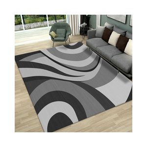 Tapis à poils longs en microfibre, moquette Super doux, confortable et confortable, personnalisé, lavable, pour fenêtre et baie vitrée, salon - Product Image 1