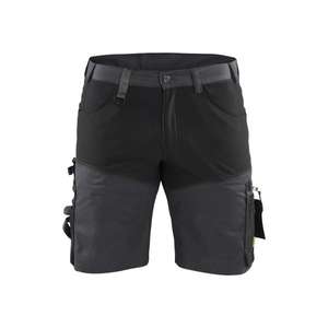 BLAKLADER - 179818609699C44 Craftsman <b>shorts</b> with <b>stretch</b> Mid grey/Black - EAN 7330509881699 <b>WORK</b> TROUSERS <b>WORK</b> <b>SHORTS</b> - Product Image 1