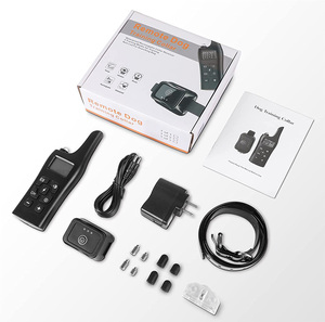 <span class=keywords><strong>Collar</strong></span> de entrenamiento de perro eléctrico impermeable recargable personalizado 2500FT Control remoto inalámbrico Anti ladridos <span class=keywords><strong>Collar</strong></span> de choque para perros - Product Image 6