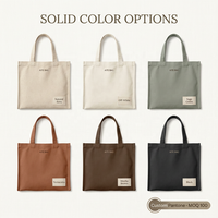 Sac fourre-tout en toile de coton - Durable, épais (12 oz), grand format (>50 cm), fermeture à tirette, options de logo personnalisé, options unies, écologique, OEM