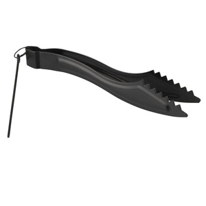 Black Hookah Tongs Sets Metal Hookah Pinzas de carbón Metal Narguile Shisha Coals Tongs Clip - Product Image 2