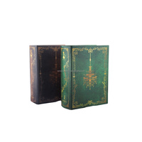 Boîtes à livres en papier couché de luxe personnalisables de petite taille, cadeaux de fêtes, emballages alimentaires, logos, sérigraphie, gaufrage