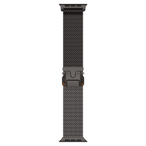 럭셔리 316L 스테인레스 스틸 밀라노 팔찌 애플 시계 울트라 <span class=keywords><strong>3</strong></span>/2 49mm 천연 루프 스트랩 금속 스마트 워치 밴드 - Product Image 6