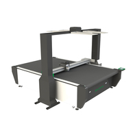 Máquina de corte digital de base plana de fácil operación, herramienta de plegado, plotter de corte con cámara CCD