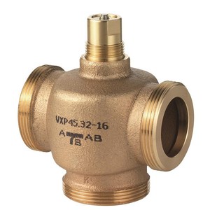 Siemens Three Way Control Valve VXP45.32-16 For Water Regulation 0-10 <b>Bar</b> - Product Image 3