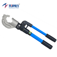 Herramienta de Engarzado Manual Hidráulica Tianze Electric Power 13T, Acero Aleado 70MPa, Terminales de Conector de Cable de Cu Al, 300 mm