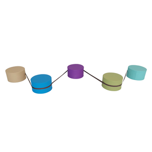 Juego de silla de muelle redonda de rompecabezas suave Safezone para fiesta de bebé, respetuoso con el medio ambiente, no tóxico, para <span class=keywords><strong>guardería</strong></span> de bebé - Product Image 2