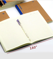 Cuaderno Espiral de Tapa Dura de Alta Calidad a Bajo Precio, Logotipo Personalizado, 80 Páginas, Cubierta de Papel Kraft, Agenda, Notas Diarias, Venta al Por Mayor OEM
