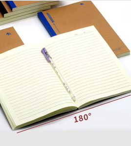 Carnet à spirales relié rigide de haute qualité à bas prix, logo personnalisé, 80 pages, couverture en papier kraft, journal, <span class=keywords><strong>agenda</strong></span>, notes quotidiennes, vente en gros, OEM - Product Image 4